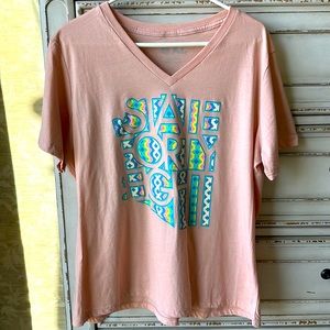 State 48 Women’s blush pink T-shirt. Size XL